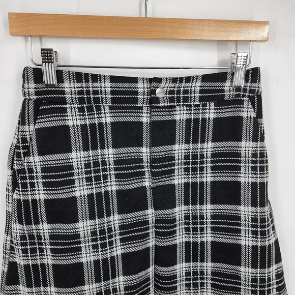 VERO MODA Women's Fidela Plaid Skirt In Black Check Size S‎ NWT - Picture 5 of 11